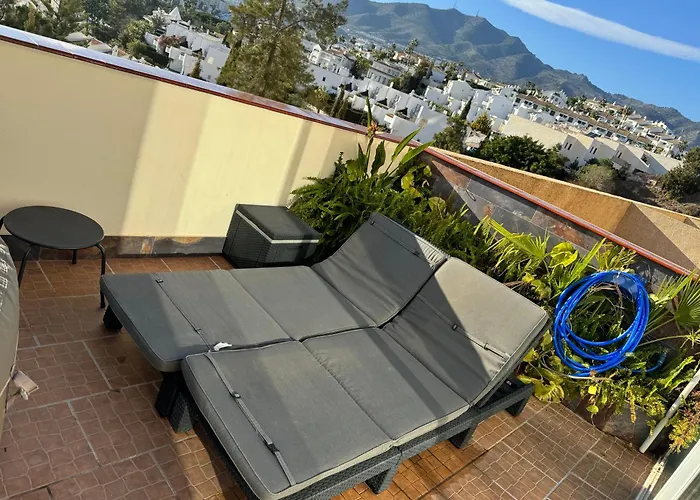 Duplex De Lujo En La Playa , Jacuzzy, Piscina, Chimenea Y Padel